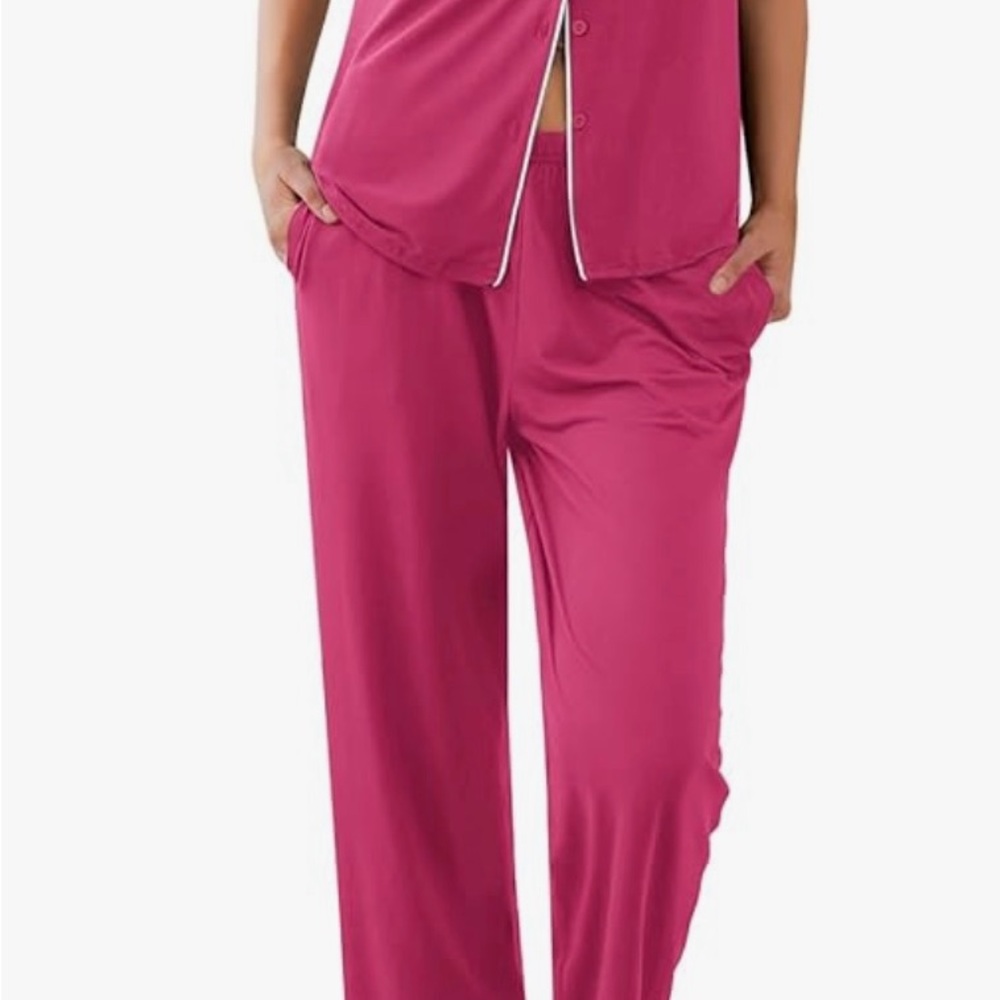 Elegant Fuchsia Women's Pajama Set